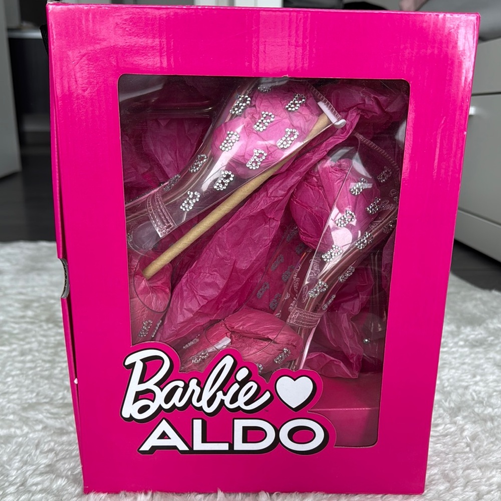 Aldo Barbie Pink Heels limited collection